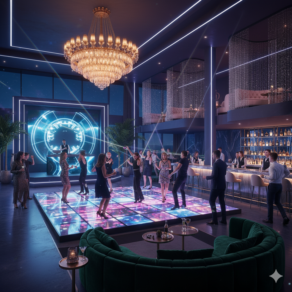 Night Club with Luxury Lounges