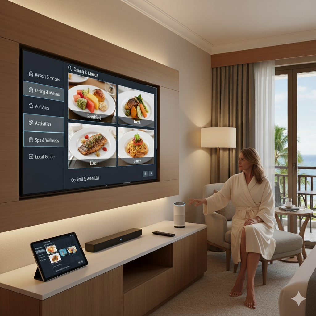 Smart Guest room with AI integration