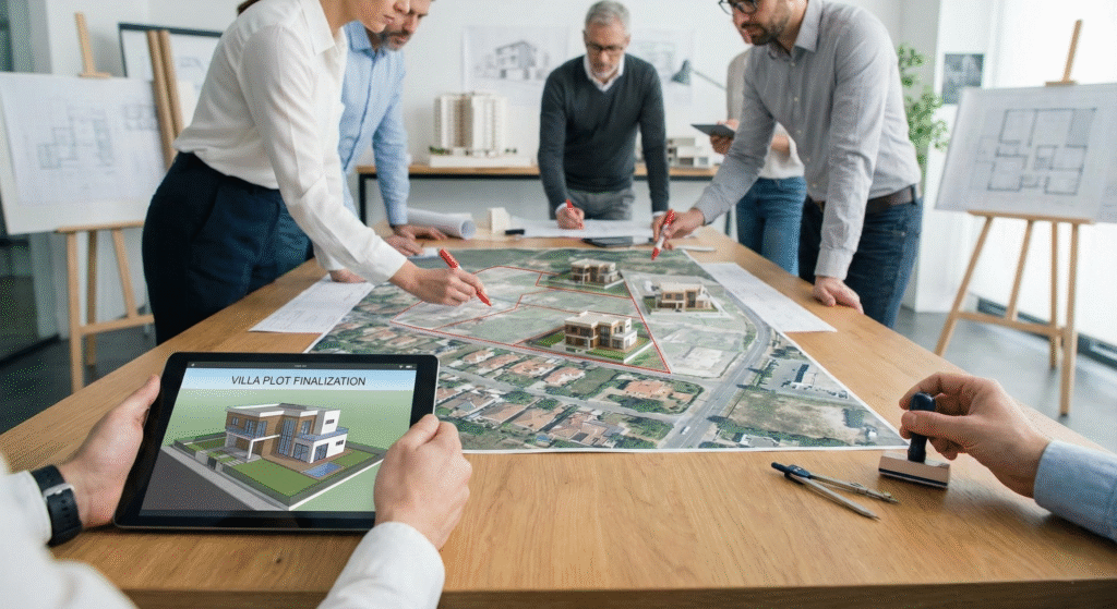 Descerning Villa Plots by D Elite Merchant Developers