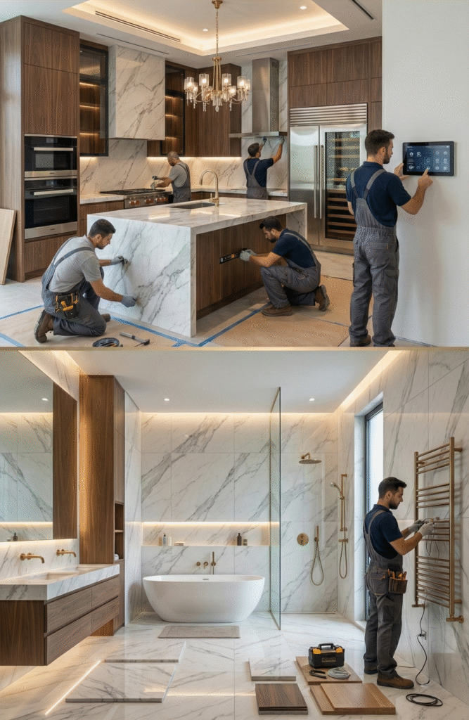 Luxury Interiors by D Elite Merchant Developers